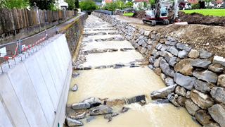 Hochwasserschutzprojekt Ruggbach (04.2024)