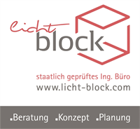 Logo Licht Block - Steffen Block
